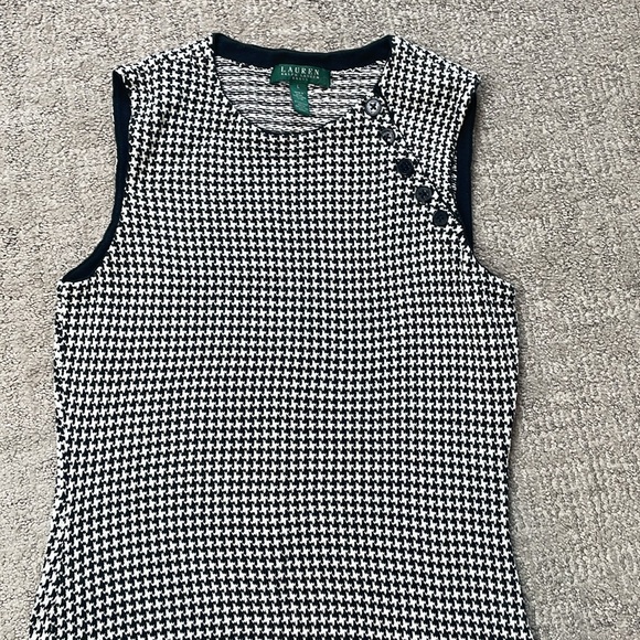 Lauren houndstooth sweater dress - Picture 2 of 5